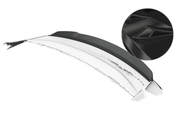 CSR Heckspoiler | Heckflügel mit ABE für Mercedes-Benz EQE (V295) Limousine HF117-G Glossy schwarz Hochglanz (keine Lackierung erforderlich)