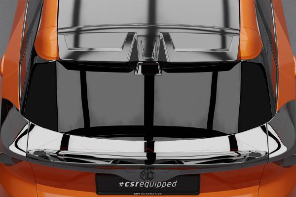 CSR Heckspoiler | Heckflügel mit ABE für MG Mulan / 4 HF118-L schwarz matt (Lackierung erforderlich)