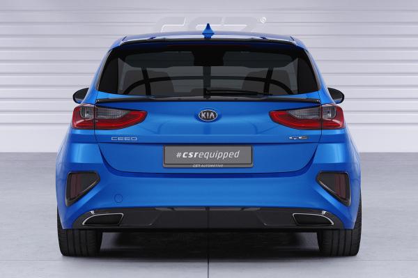 CSR Heckspoiler | Heckflügel mit ABE für Kia Ceed (CD) HF123-C Carbon Look Hochglanz (keine Lackierung erforderlich)