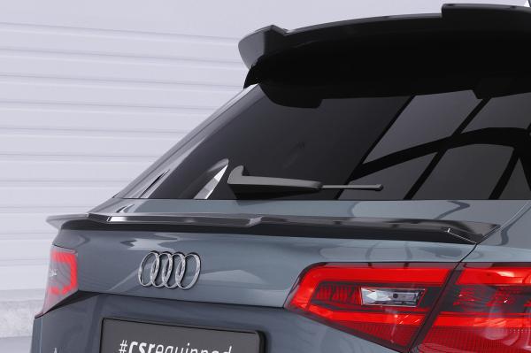CSR Heckspoiler | Heckflügel mit ABE für Audi A3 / S3 / RS3 8V HF124-L schwarz matt (Lackierung erforderlich)