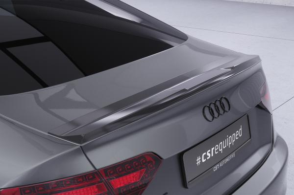 CSR Heckspoiler | Heckflügel mit ABE für Audi RS5 (8T) Coupe HF125-S schwarz matt strukturiert (keine Lackierung erforderlich)