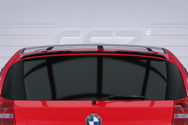 CSR Heckspoiler | Heckflügel mit ABE für BMW 1er E81 / E87 HF128-G Glossy schwarz Hochglanz (keine Lackierung erforderlich)