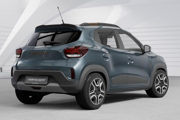 CSR Heckspoiler | Heckflügel mit ABE für Dacia Spring Electric HF129-K Kupfer matt (keine Lackierung erforderlich)