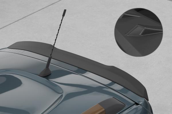 CSR Heckspoiler | Heckflügel mit ABE für Dacia Spring Electric HF129-L schwarz matt (Lackierung erforderlich)