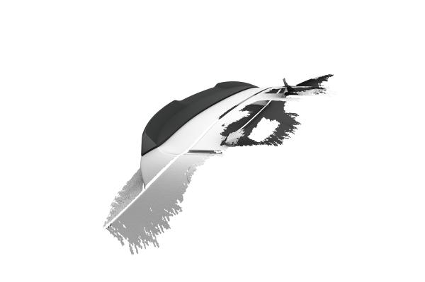 CSR Heckspoiler | Heckflügel mit ABE für Dacia Spring Electric HF129-K Kupfer matt (keine Lackierung erforderlich)