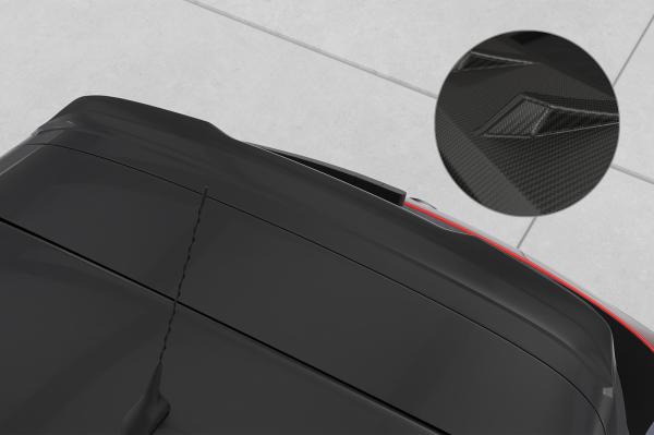 CSR Heckspoiler | Heckflügel mit ABE für Opel Corsa F HF134-M Carbon Look matt strukturiert (keine Lackierung erforderlich)