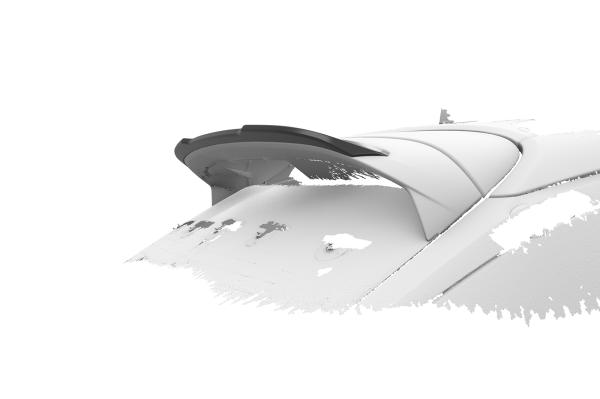 CSR Heckspoiler | Heckflügel mit ABE für Opel Corsa F HF134-C Carbon Look Hochglanz (keine Lackierung erforderlich)