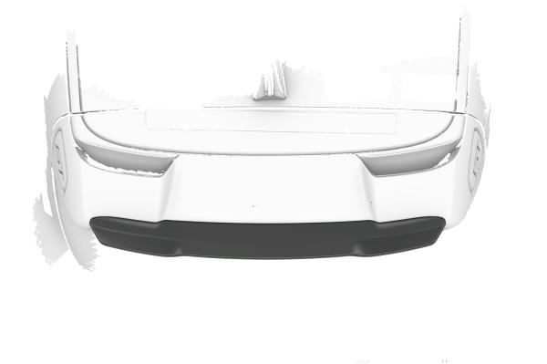 CSR Heckspoiler | Heckflügel mit ABE für GWM Ora Funky Cat / Haomao GT HF135-L Lackierung erforderlich (unlackiert)