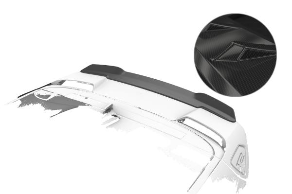 CSR Heckspoiler | Heckflügel mit ABE für GWM Ora Funky Cat / Haomao GT HF135-C Carbon Look Hochglanz (keine Lackierung erforderlich)