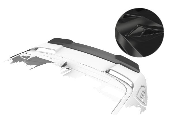 CSR Heckspoiler | Heckflügel mit ABE für GWM Ora Funky Cat / Haomao GT HF135-G Glossy schwarz Hochglanz (keine Lackierung erforderlich)