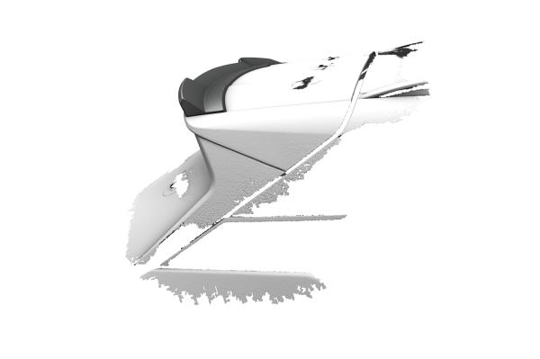 CSR Heckspoiler | Heckflügel mit ABE für Nissan Qashqai (J12) HF142-S Strukturiert schwarz matt (keine Lackierung erforderlich)