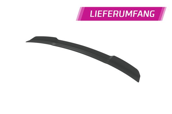 CSR Heckspoiler | Heckflügel mit ABE für Nissan Qashqai (J12) HF142-S Strukturiert schwarz matt (keine Lackierung erforderlich)