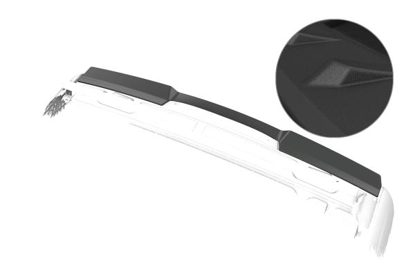 CSR Heckspoiler | Heckflügel mit ABE für Mercedes-Benz Viano W639 / V639 HF143-S Strukturiert schwarz matt (keine Lackierung erforderlich)