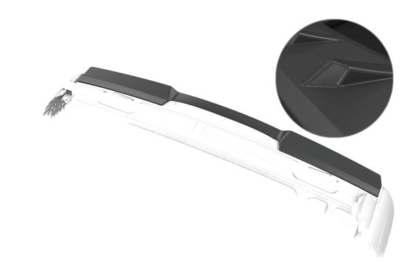 CSR Heckspoiler | Heckflügel mit ABE für Mercedes-Benz Viano W639 / V639 HF143-L Lackierung erforderlich (unlackiert)