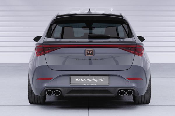 CSR Heckspoiler | Heckflügel mit ABE für Seat / Cupra Leon 4 (Typ KL) ST HF150-L schwarz matt (Lackierung erforderlich)
