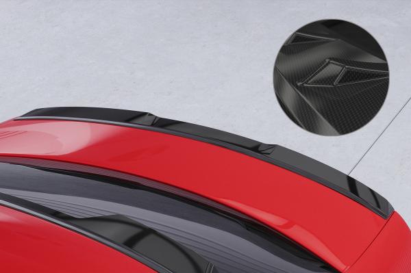 CSR Heckspoiler | Heckflügel mit ABE für Audi A4 B8 (Typ 8K) Limousine HF154-C Carbon Look Hochglanz (keine Lackierung erforderlich)