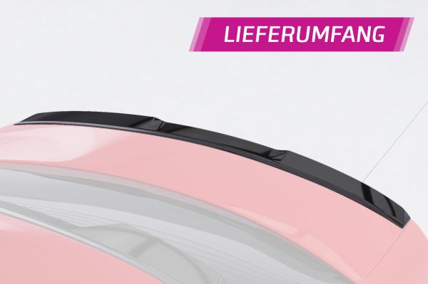 CSR Heckspoiler | Heckflügel mit ABE für Audi A4 B8 (Typ 8K) Limousine HF154-M Carbon Look matt strukturiert (keine Lackierung erforderlich)
