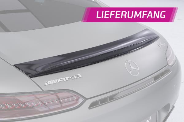 CSR Heckspoiler | Heckflügel mit ABE für Mercedes-Benz AMG GT (190) HF159-L Lackierung erforderlich (schwarz matt)