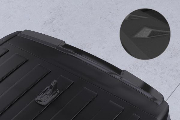CSR Heckspoiler | Heckflügel mit ABE für VW ID.Buzz HF160-S schwarz matt strukturiert (keine Lackierung erforderlich)