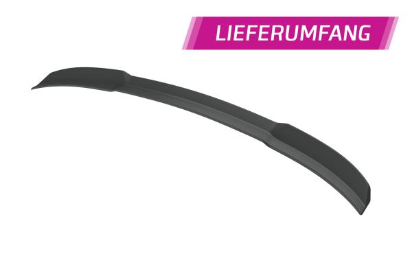 CSR Heckspoiler | Heckflügel mit ABE für Seat Leon 3 (Typ 5F) Cupra R ST HF167-L Lackierung erforderlich (schwarz matt)