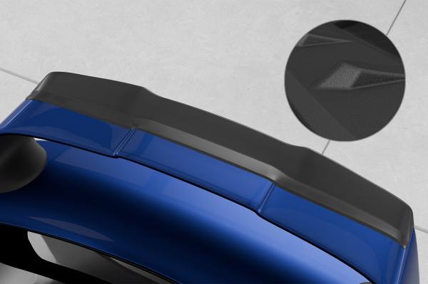 CSR Heckspoiler | Heckflügel mit ABE für Mitsubishi Lancer Evolution X HF168-S Strukturiert schwarz matt (keine Lackierung erforderlich)