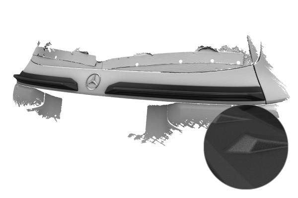 CSR Heckspoiler | Heckflügel mit ABE für Mercedes Benz GLB X247 HF169-S Strukturiert schwarz matt (keine Lackierung erforderlich)