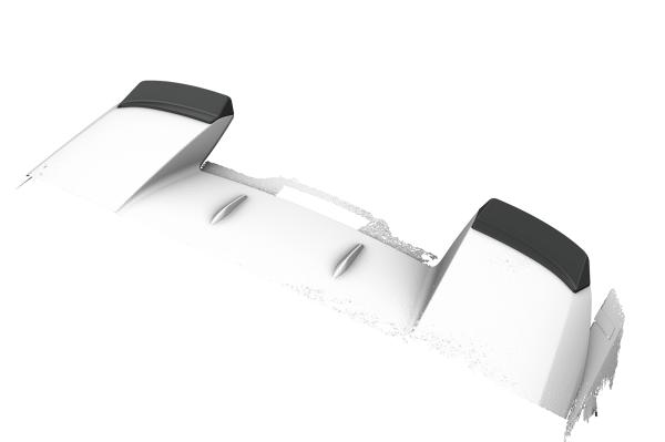 CSR Heckspoiler | Heckflügel mit ABE für Toyota bZ4X / Subaru Solterra HF174-G Glossy schwarz Hochglanz (keine Lackierung erforderlich)