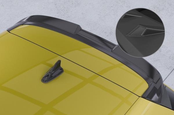 CSR Heckspoiler | Heckflügel mit ABE für VW Golf 8 GTI, GTD, GTE, R-Line HF176-L Lackierung erforderlich (schwarz matt)