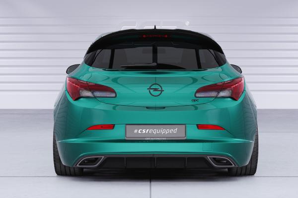 CSR Heckspoiler | Heckflügel mit ABE für Opel Astra J OPC HF179-L schwarz matt (Lackierung erforderlich)