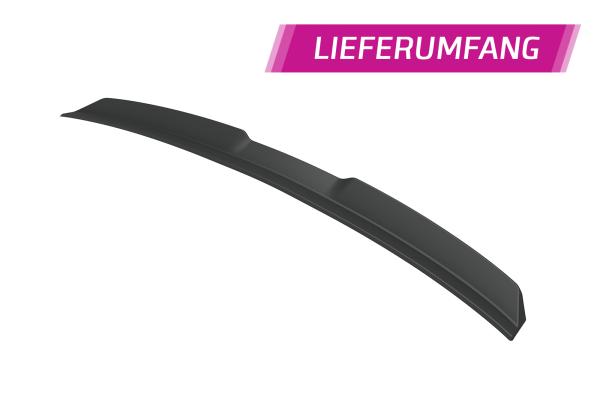 CSR Heckspoiler | Heckflügel mit ABE für Opel Mokka A / Mokka X HF181-L Lackierung erforderlich (schwarz matt)