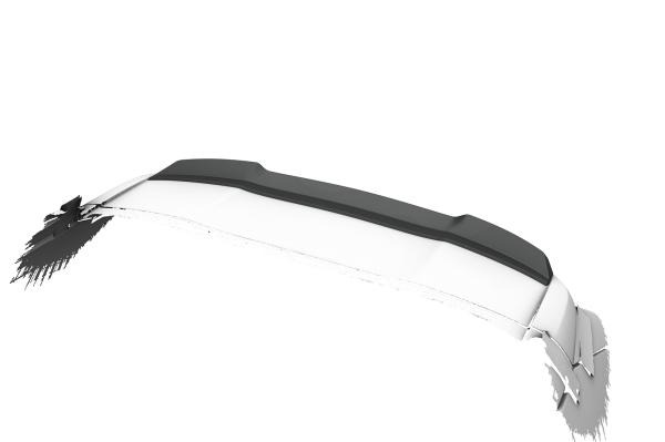 CSR Heckspoiler | Heckflügel mit ABE für Peugeot 2008 II / e-2008 HF186-L schwarz matt (Lackierung erforderlich)
