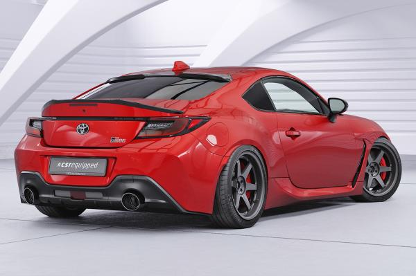CSR Heckspoiler | Heckflügel mit ABE für Subaru BRZ (2.Gen) / Toyota GR86 HF187-G Glossy schwarz glänzend (keine Lackierung erforderlich)