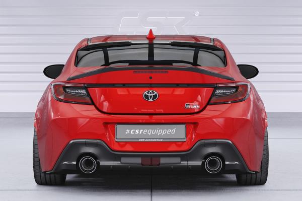 CSR Heckspoiler | Heckflügel mit ABE für Subaru BRZ (2.Gen) / Toyota GR86 HF187-G Glossy schwarz glänzend (keine Lackierung erforderlich)