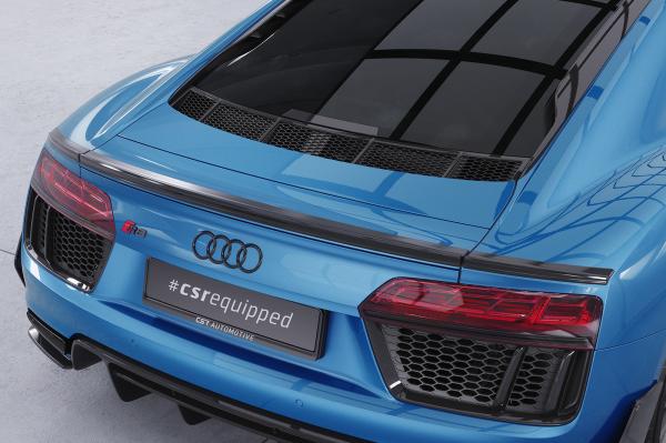 CSR Heckspoiler | Heckflügel mit ABE für Audi R8 4S Coupe HF190-G Glossy schwarz Hochglanz (keine Lackierung erforderlich)