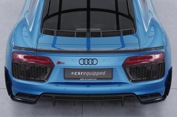CSR Heckspoiler | Heckflügel mit ABE für Audi R8 4S Coupe HF190-G Glossy schwarz Hochglanz (keine Lackierung erforderlich)