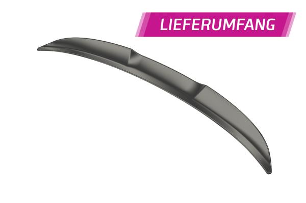 CSR Heckspoiler | Heckflügel mit ABE für BMW 3er E93 HF191-L Lackierung erforderlich (schwarz matt)