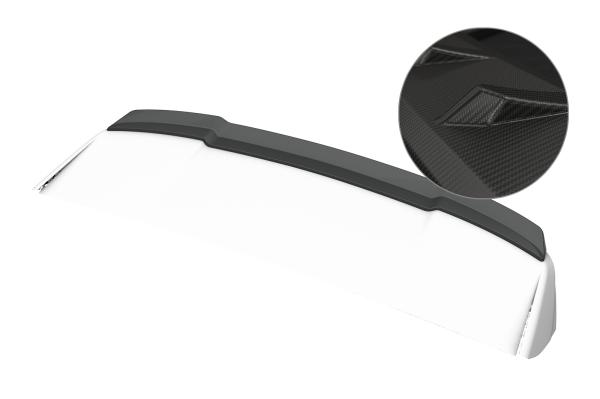CSR Heckspoiler | Heckflügel mit ABE für Ford Edge MK2 HF199-M Carbon Look matt strukturiert (keine Lackierung erforderlich)