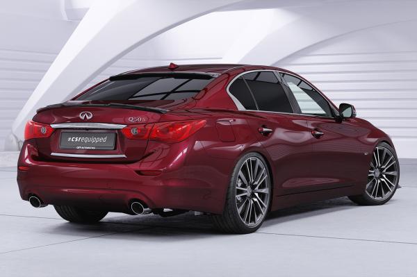 CSR Heckspoiler | Heckflügel mit ABE für Infiniti Q50 HF201-M Carbon Look matt strukturiert (keine Lackierung erforderlich)