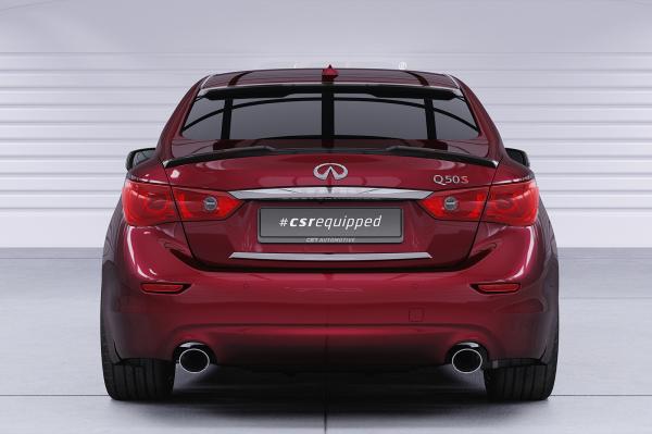 CSR Heckspoiler | Heckflügel mit ABE für Infiniti Q50 HF201-K Kupfer matt (keine Lackierung erforderlich)