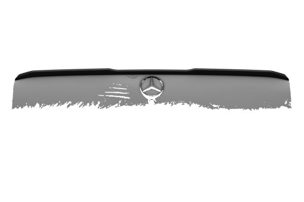 CSR Heckspoiler | Heckflügel mit ABE für Mercedes Benz W201 / 190er Limousine HF203-S schwarz matt strukturiert (keine Lackierung erforderlich)
