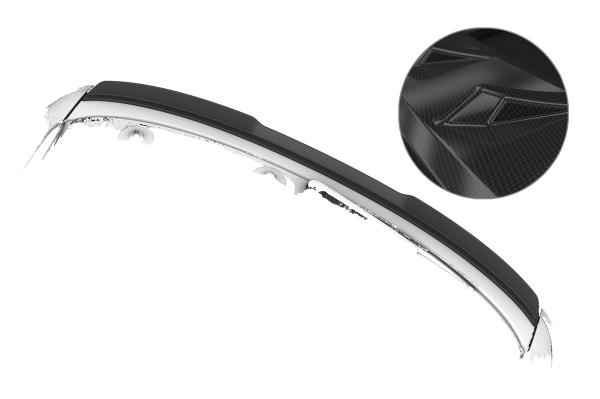 CSR Heckspoiler | Heckflügel mit ABE für VW Passat B9 Variant HF213-C Carbon Look Hochglanz (keine Lackierung erforderlich)