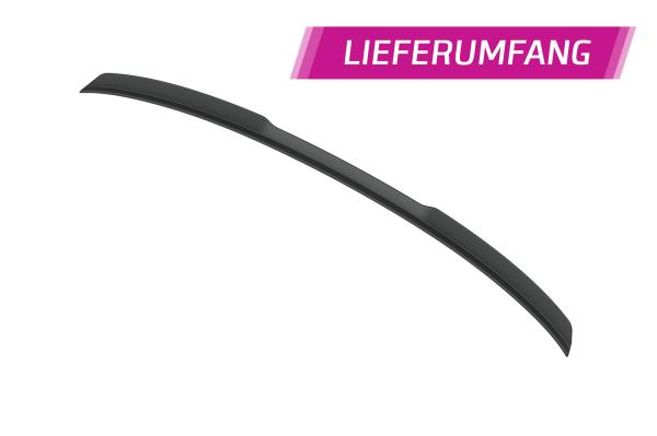 CSR Heckspoiler | Heckflügel mit ABE für VW Passat B9 Variant HF213-C Carbon Look Hochglanz (keine Lackierung erforderlich)