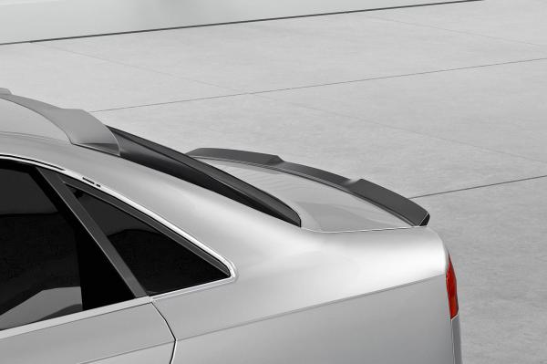 CSR Heckspoiler | Heckflügel mit ABE für Audi A4 B7 (Typ 8E) Limo HF218-C Carbon Look Hochglanz (keine Lackierung erforderlich)