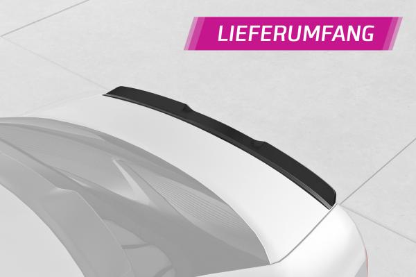 CSR Heckspoiler | Heckflügel mit ABE für Audi A4 B7 (Typ 8E) Limo HF218-C Carbon Look Hochglanz (keine Lackierung erforderlich)