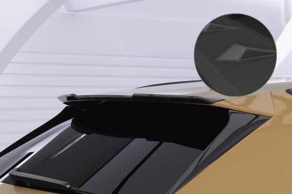 CSR Heckspoiler | Heckflügel mit ABE für Audi Q8 / SQ8 (Typ 4M) SUV HF219-S Strukturiert schwarz matt (keine Lackierung erforderlich)