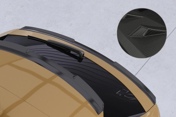 CSR Heckspoiler | Heckflügel mit ABE für Audi Q8 / SQ8 /RSQ8 (Typ 4M) SUV HF220-M Carbon Look matt strukturiert (keine Lackierung erforderlich)