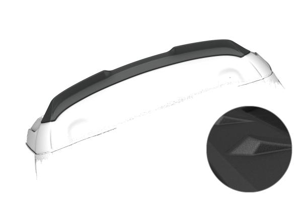 CSR Heckspoiler | Heckflügel mit ABE für Citroen C5 Aircross HF224-S Strukturiert schwarz matt (keine Lackierung erforderlich)