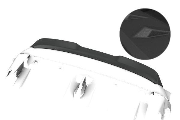 CSR Heckspoiler | Heckflügel mit ABE für Dacia Jogger HF225-S Strukturiert schwarz matt (keine Lackierung erforderlich)