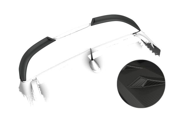 CSR Heckspoiler | Heckflügel mit ABE für Jeep Renegade HF227-M Carbon Look matt strukturiert (keine Lackierung erforderlich)