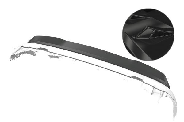 CSR Heckspoiler | Heckflügel mit ABE für Opel Combo E Combo und Combo XL HF232-G Glossy schwarz Hochglanz (keine Lackierung erforderlich)